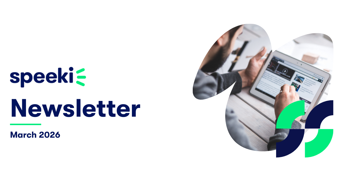 Speeki Newsletter March 2026